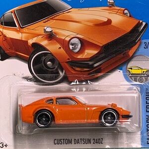 Hot Wheels Custom Datsun 240Z  - Orange- Factory Fresh